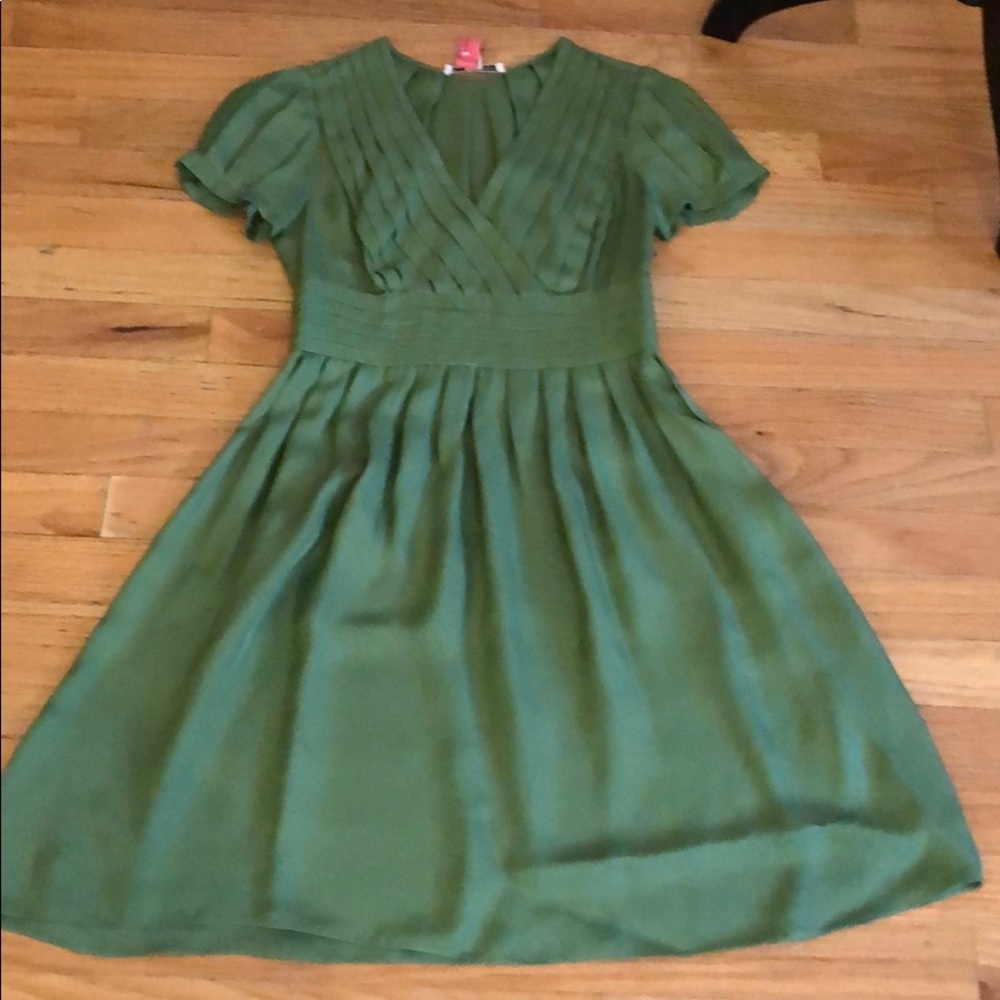 Banana republic green dress